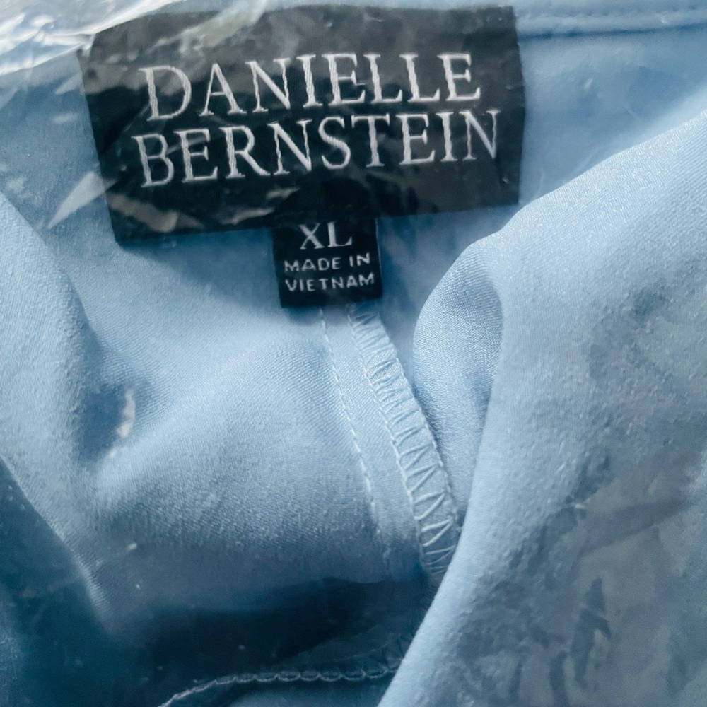 NWT Danielle Bernstein Puff Sleeve Crop Top - Picture 12 of 12